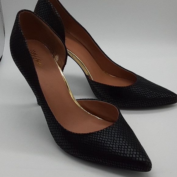 Mossimo Supply Co. Shoes - Massimo Leather like Sexy Womens High Heel Pumps Shoes Black Size 10